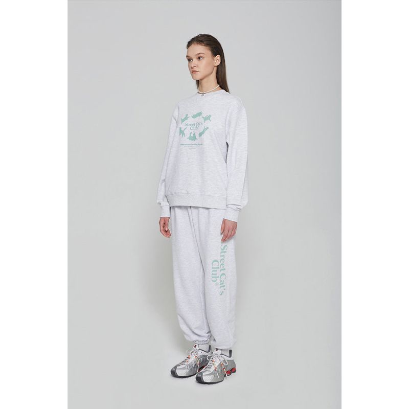 6th-floor Crewneck_Light Gray