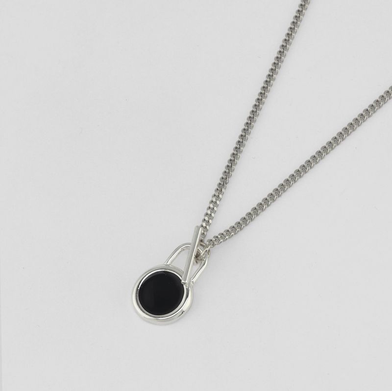 TOGGLE CIRCLE NEC [SILVER]