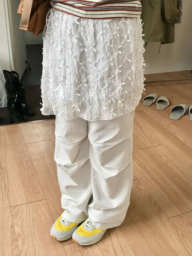 Teeming set up pants