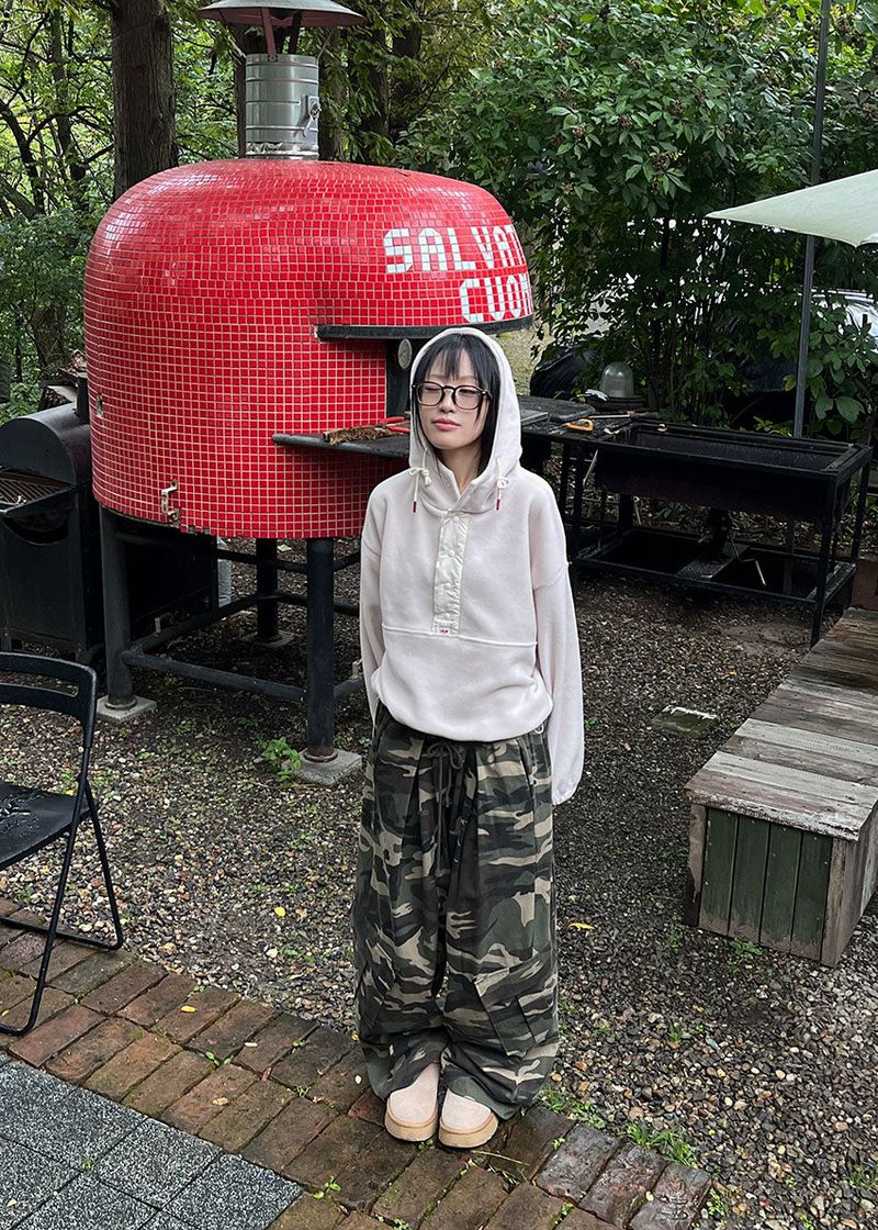 FLEECE HOOD ANORAK