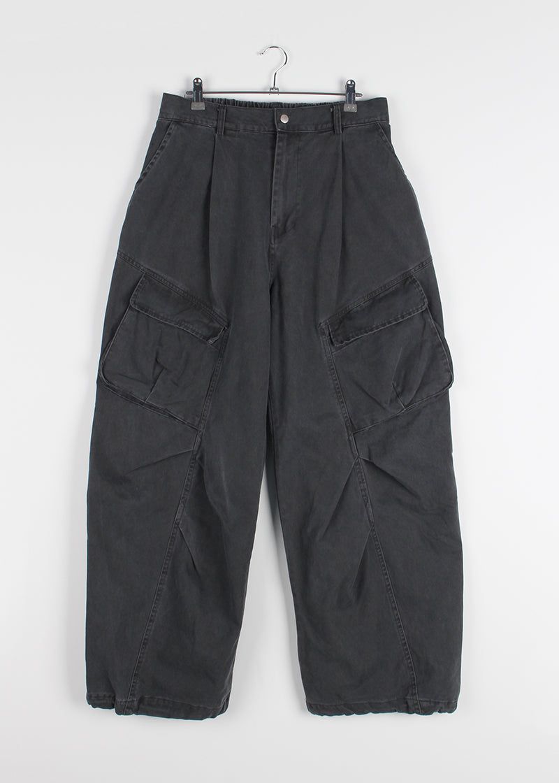 GARMENT CARGO WIDE PANTS