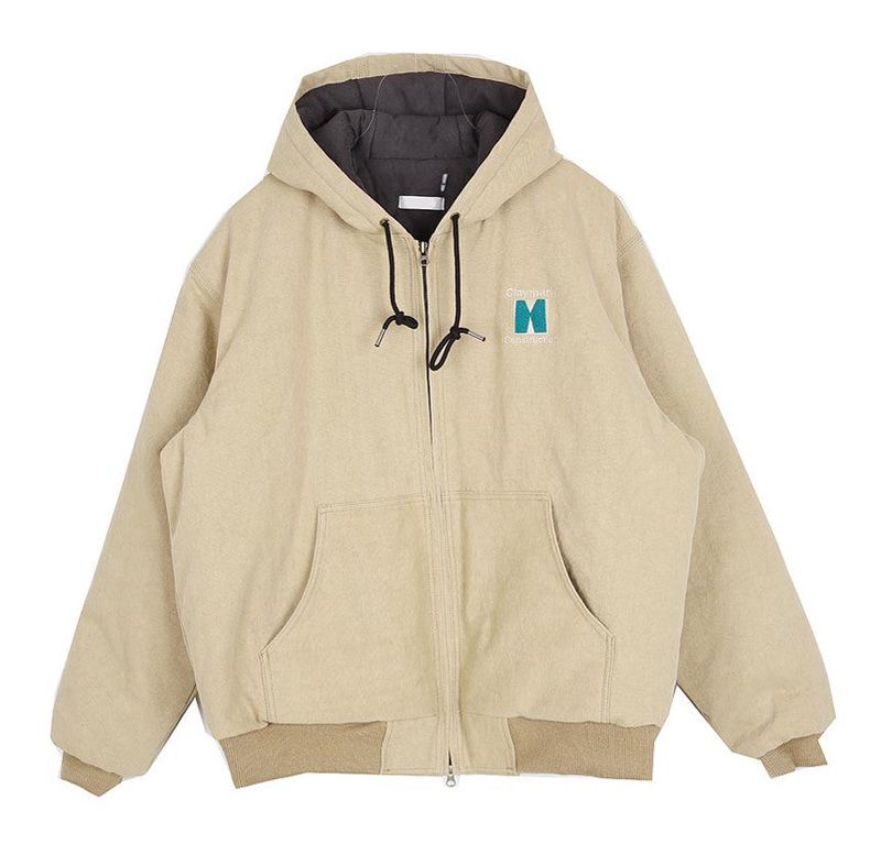 No.0554 canvas work hood padding JK (3color)