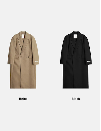 [Unisex] Max double long coat(2color)