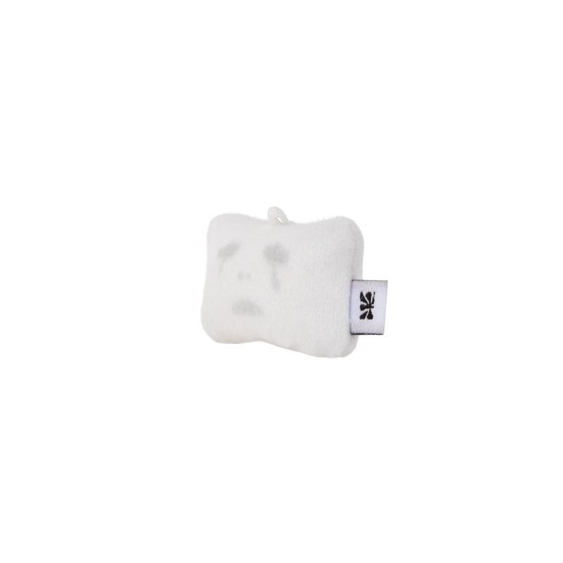 Tear-marked Pillow, White