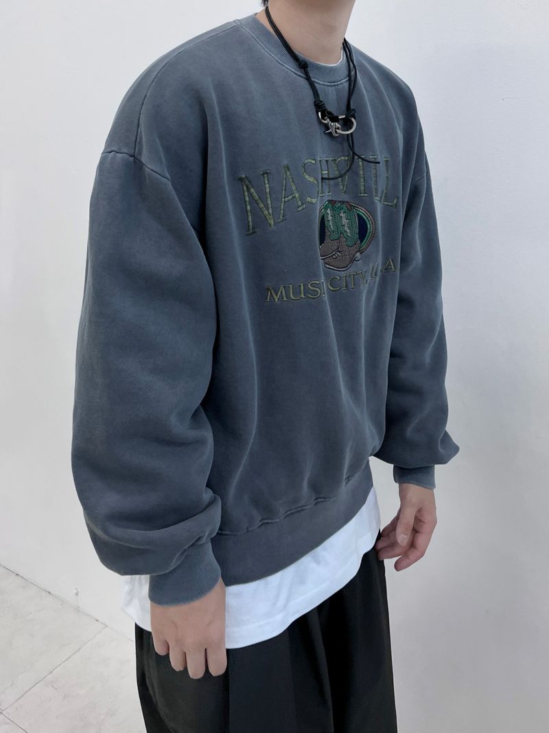 Ville pigment sweatshirts 3C