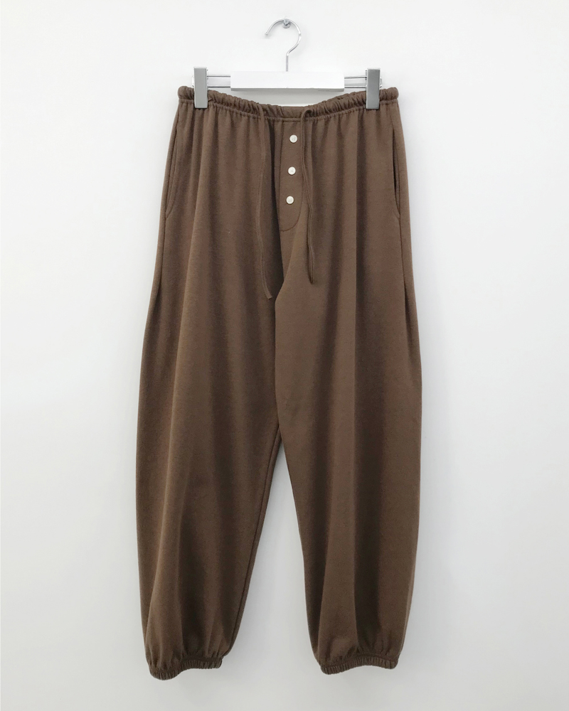Lazy Button Jogger Pants (8color)