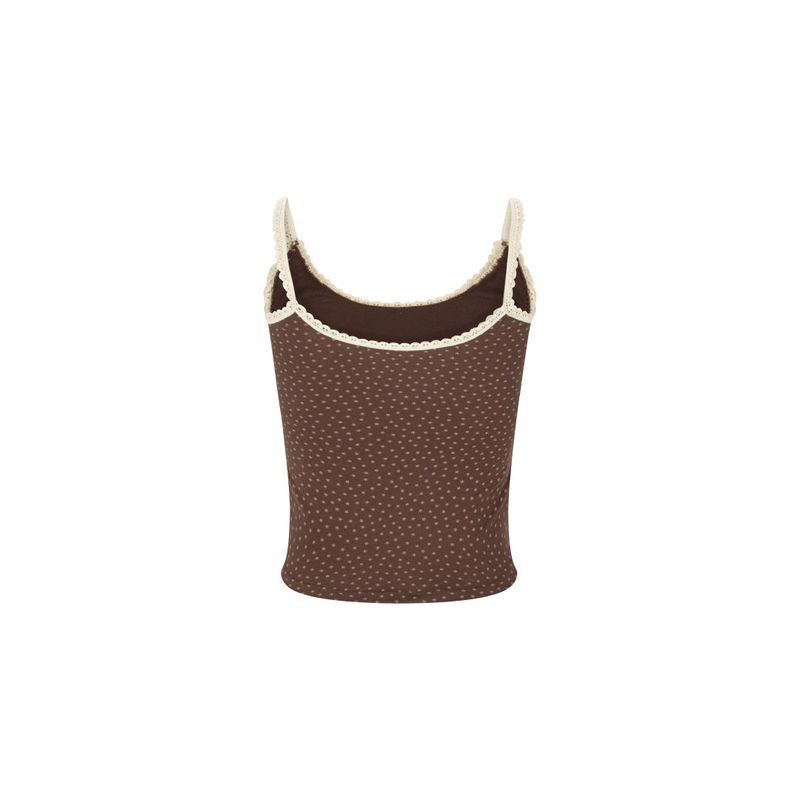star sleeveless brown