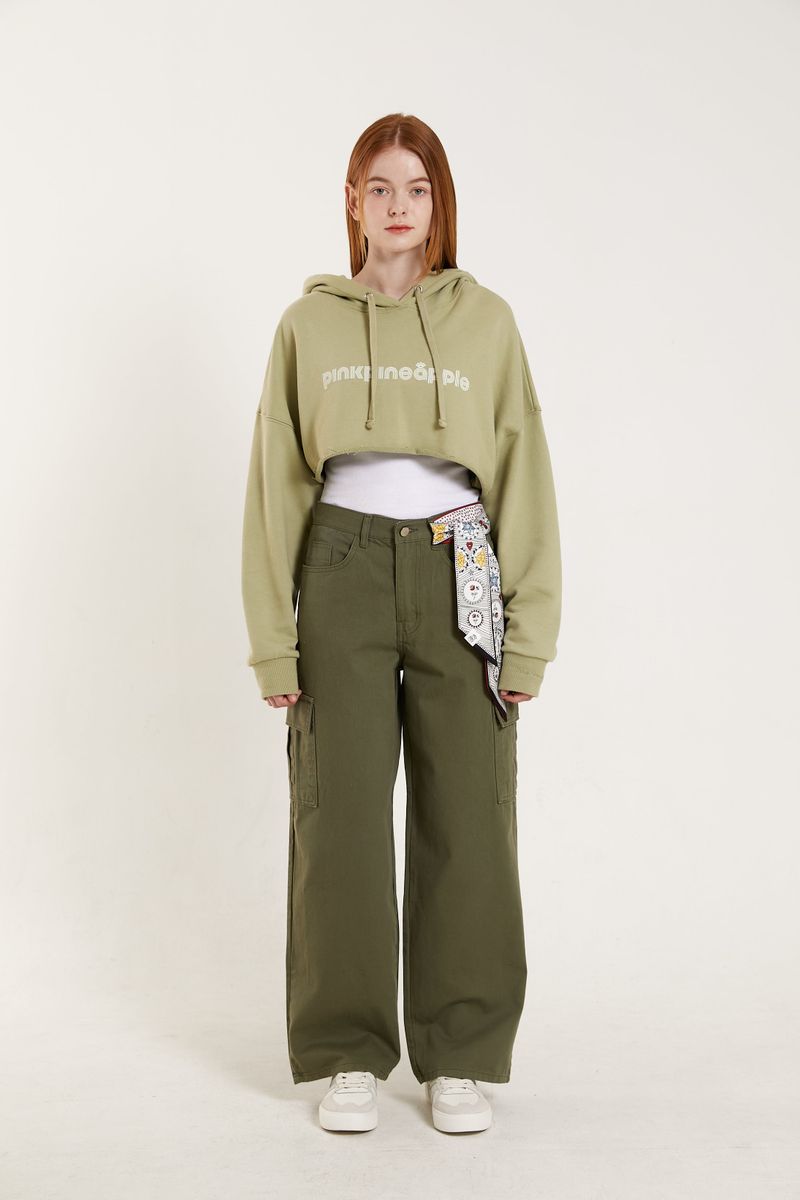 COTTON CARGO PANTS