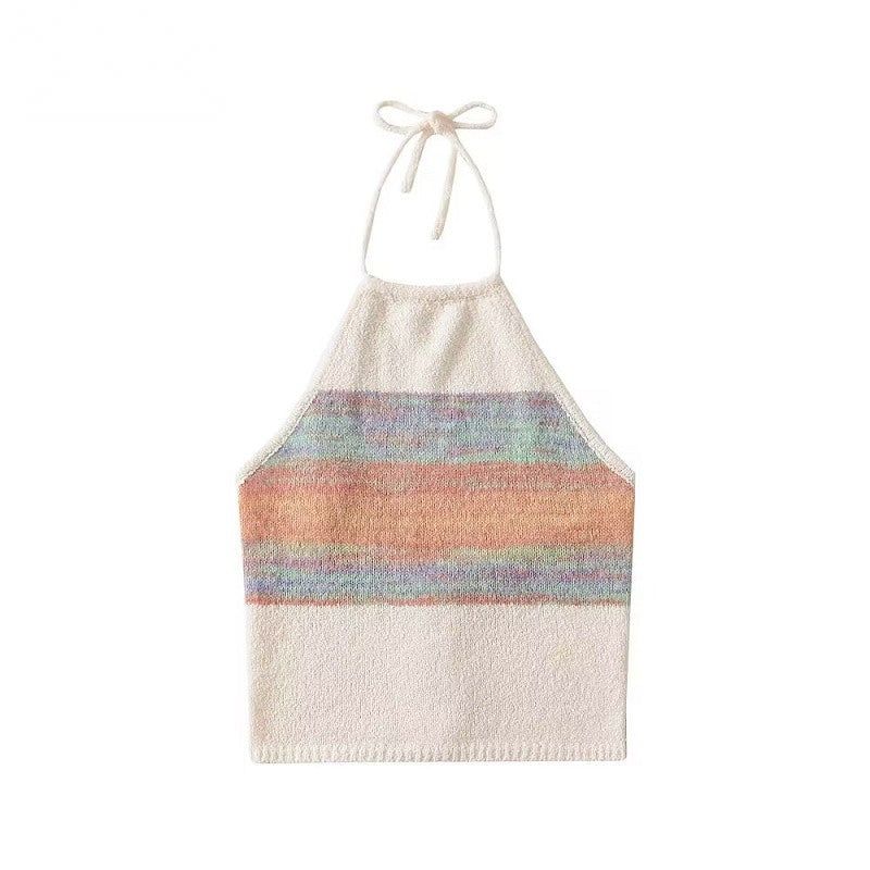 Cozy&Kitsch(コージーアンドキッチ)の「Sunset Wave Knit Embroidery 231646425(Tops)」