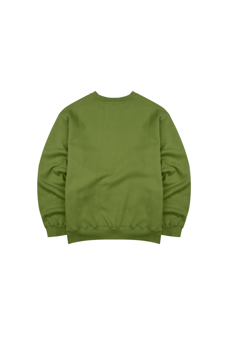 ALWAYS EMBROIDERED SWEATSHIRT(OLIVE)