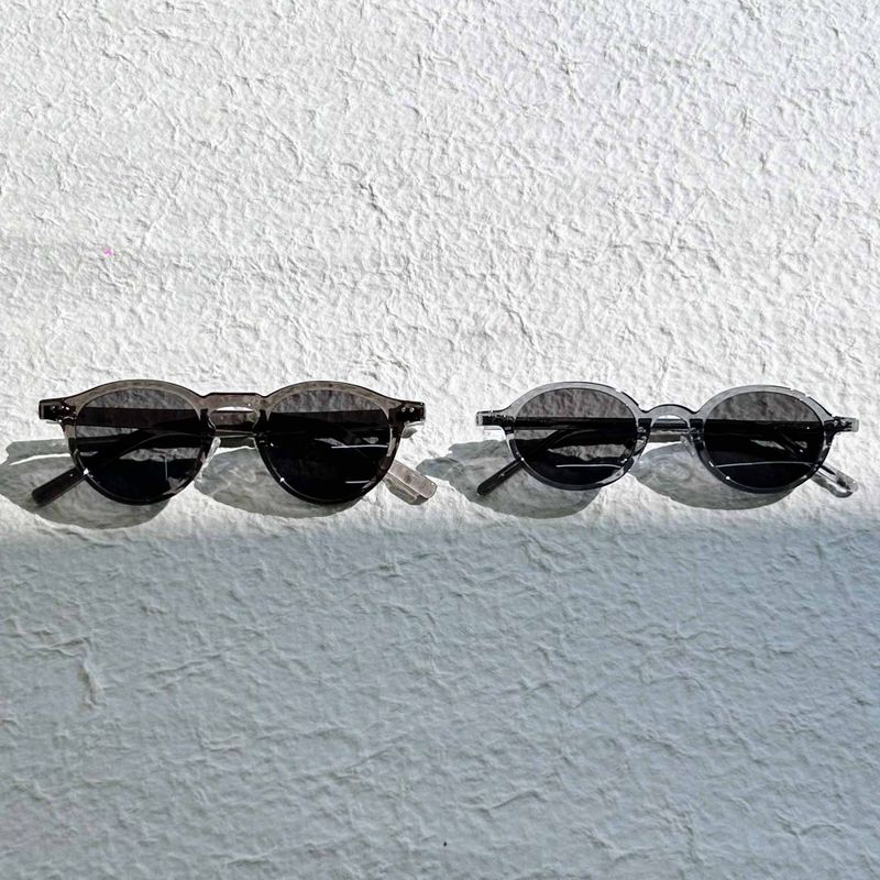 Vintage Narrow Oval Sunglasses