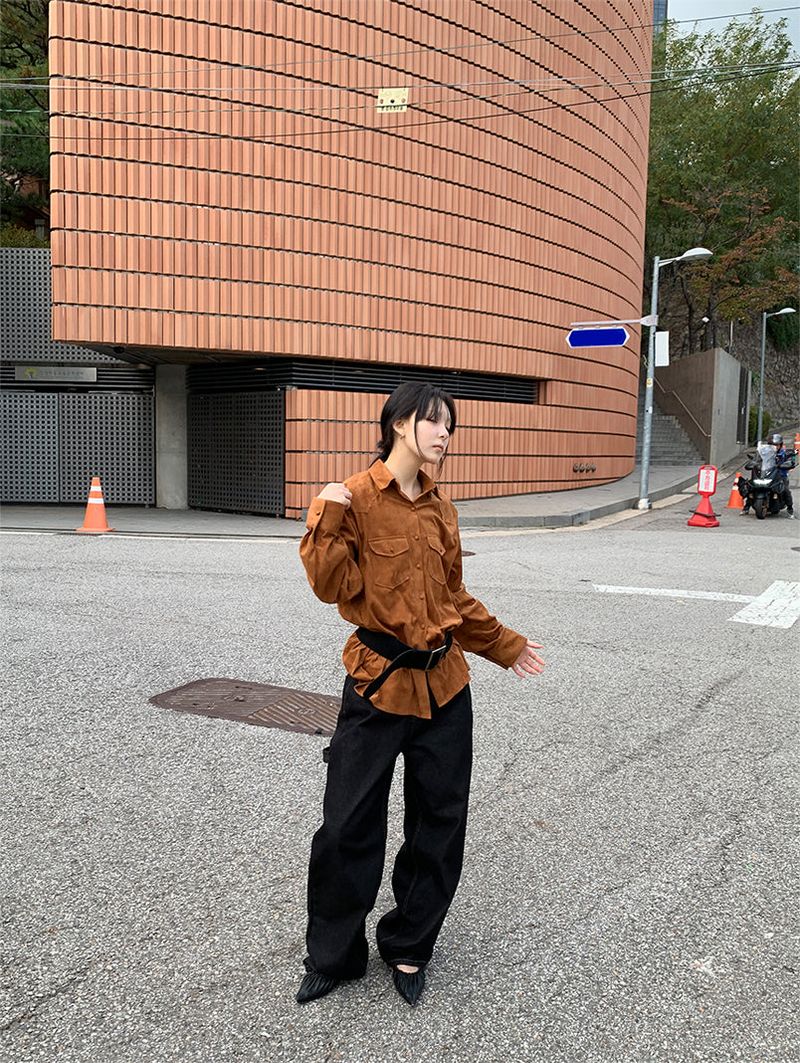 WESTERN SUEDE SHIRT (3C)