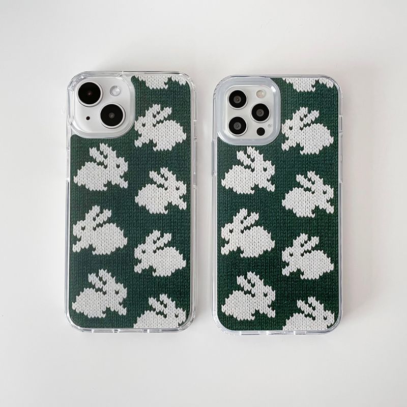BUNNY HARD JELL CASE_GREEN