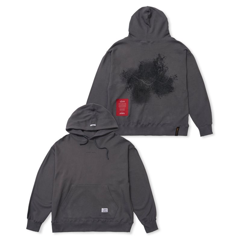 STIGMA(スティグマ)の「SEOUL MAP HOODIE GRAY(Tops)」