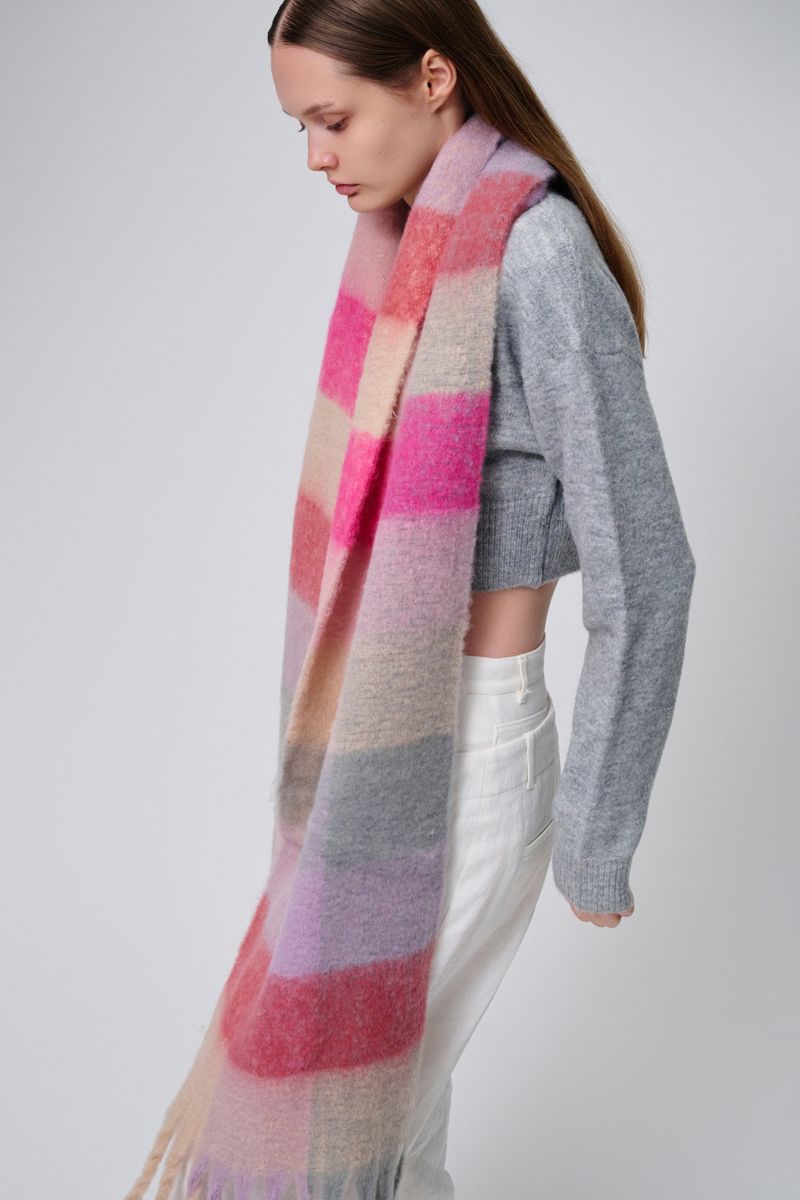 FATTY muffler_pink