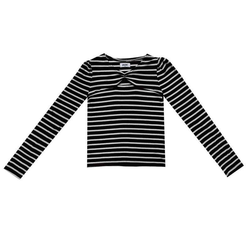 Amber stripes T-shirts (brown)