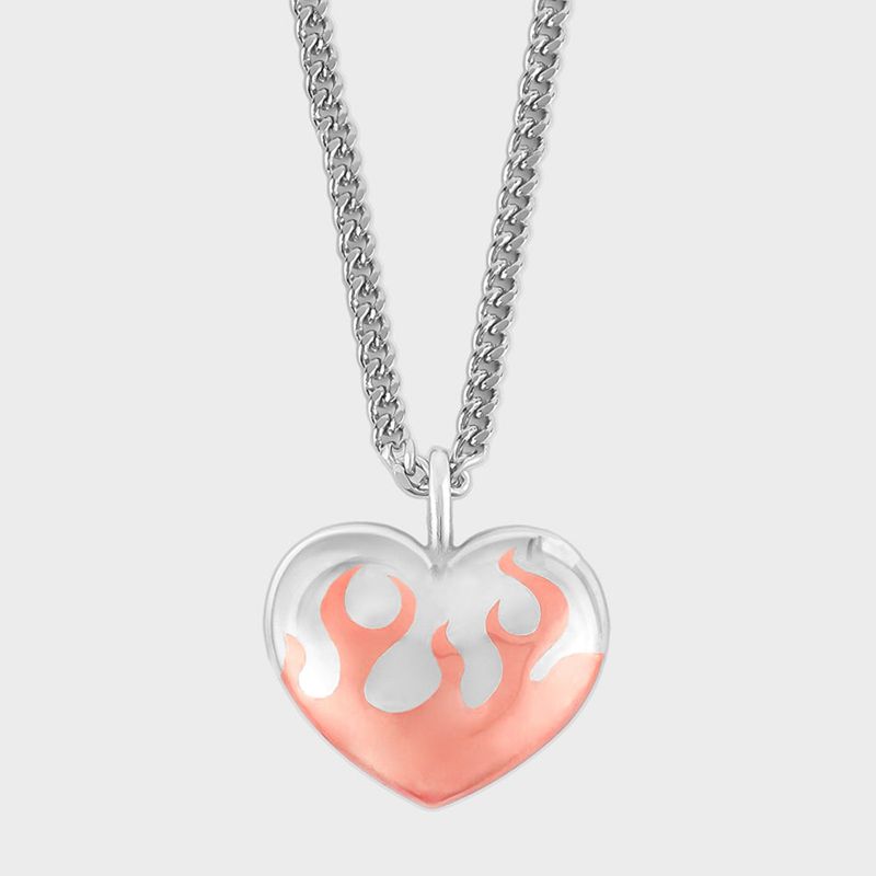 nonenon（ノンノン）の「FLAME LOVE NEC(COPPER) SILVER925（Accessories）」