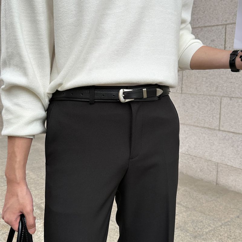 lemenne（ルメンヌ）の「[Premium] LMN Pele 30 mm Italian cowhide belt (black)（Fashion Accessories）」