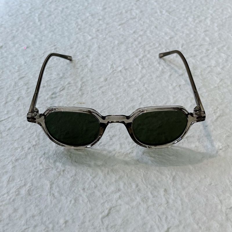 Angular Round Sunglasses