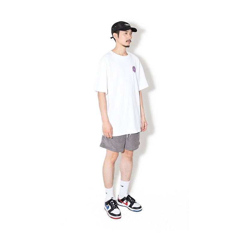 CIRCLE LOGO TEE white