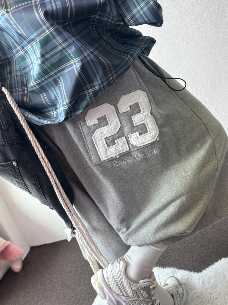 Lineup Number Patch Tattoo Balloon Bermuda 3Color