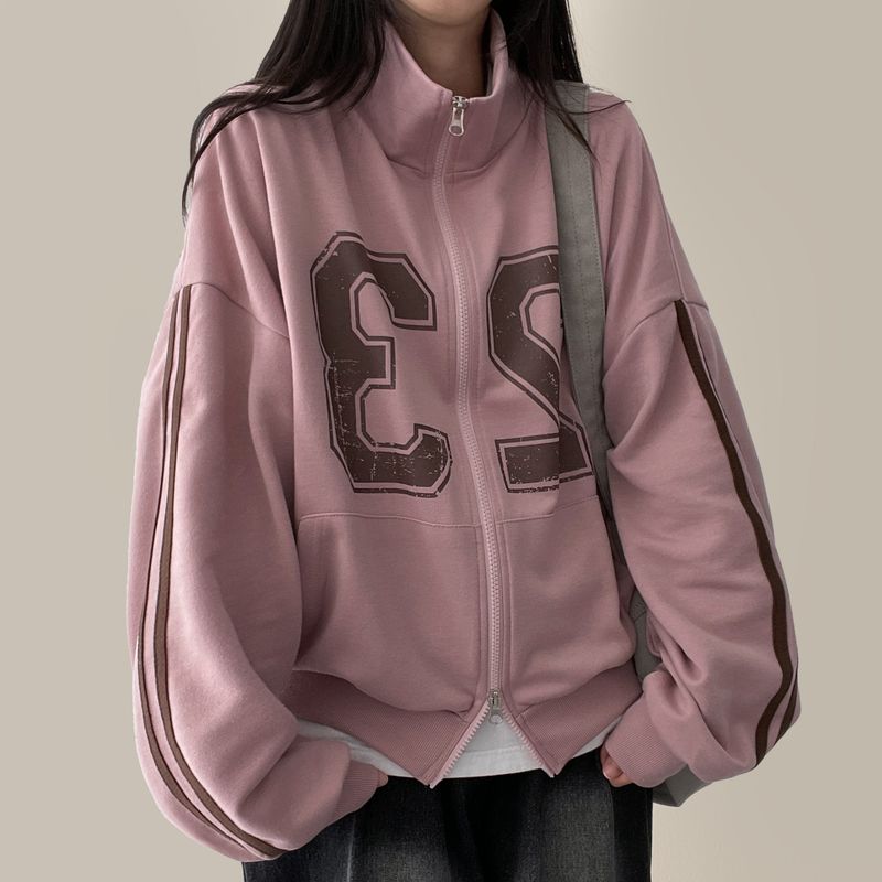 23 Number Track Zip-Up