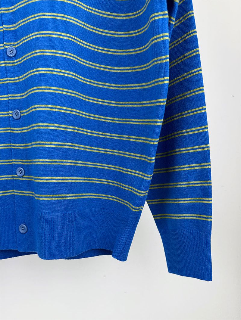 SS STRIPE CARDIGAN (3C)