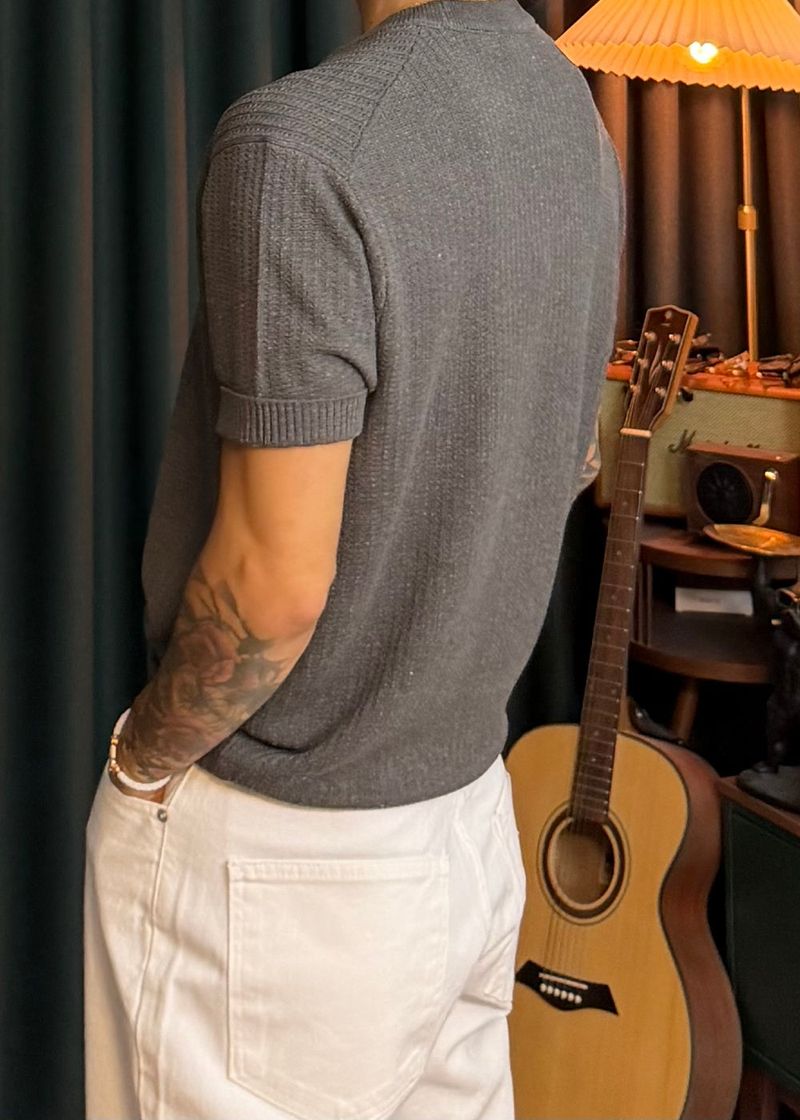 Linen Round Washable Knit 6COLOR