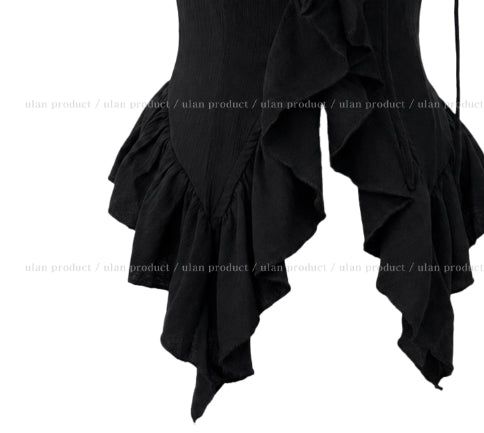Bloom Corsage Frill Blouse
