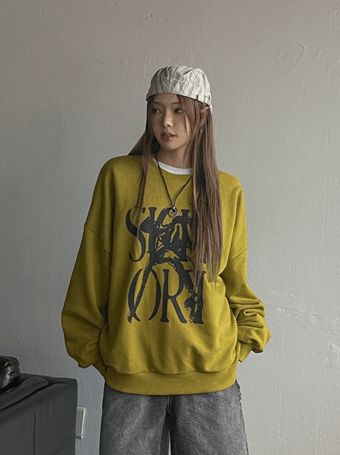 ULAN(ユレン)の「Dipeullin printed sweatshirt(Tops)」