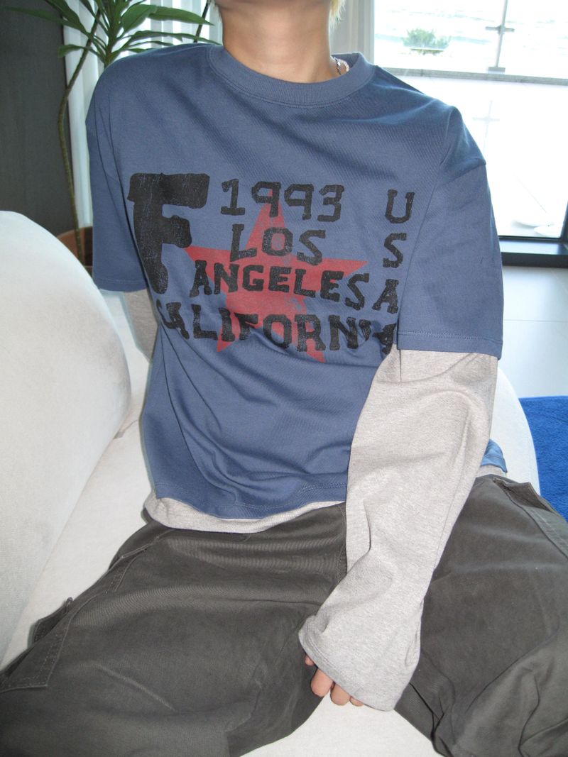 Vintage Star Long Sleeve(3c)