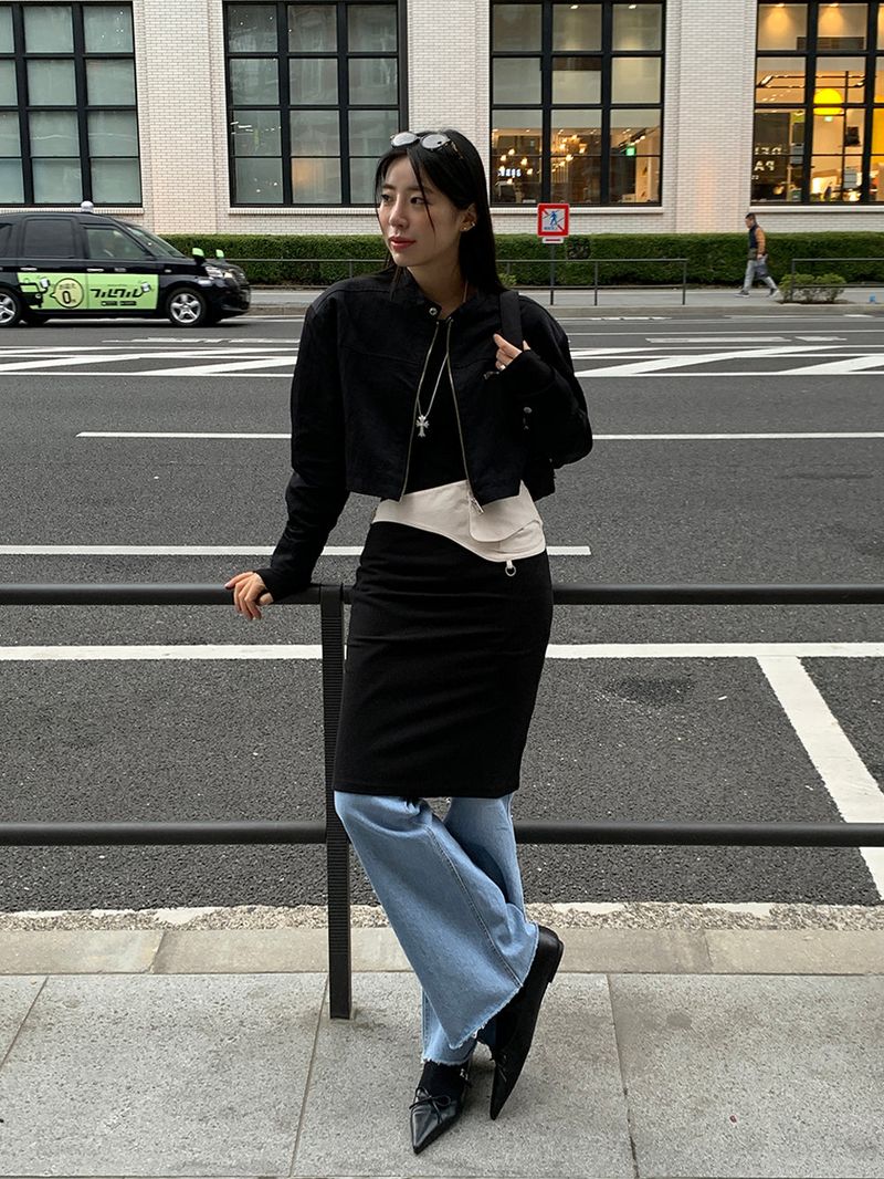 [MADE] Jardic Back Long Dress