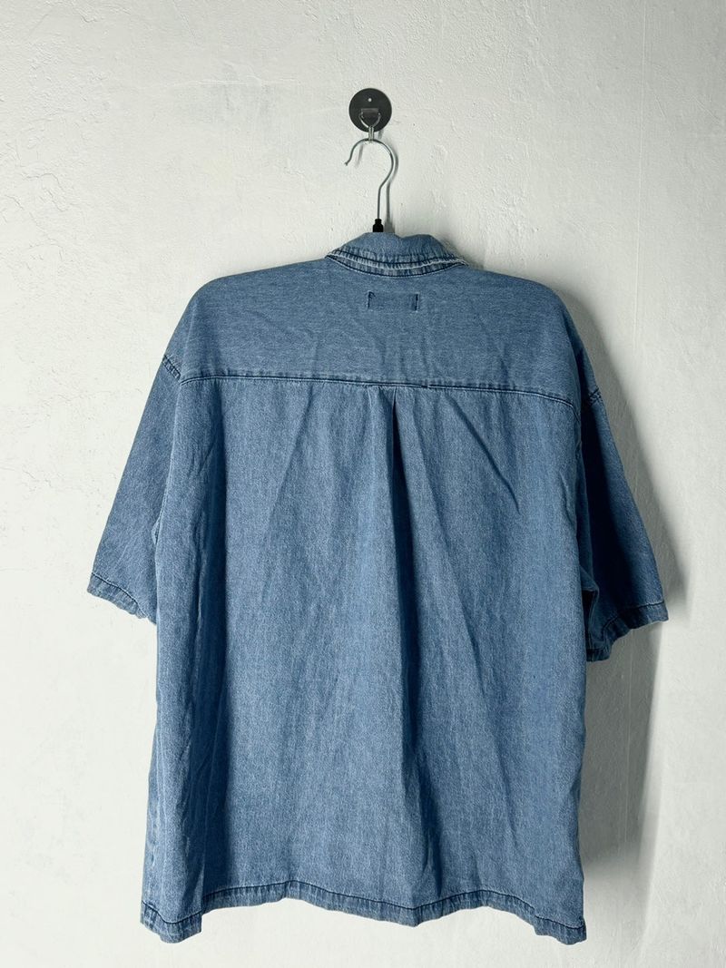 Diff denim short sleeve shirt 2C