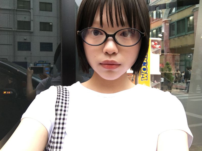 yui retro glasses (8color)