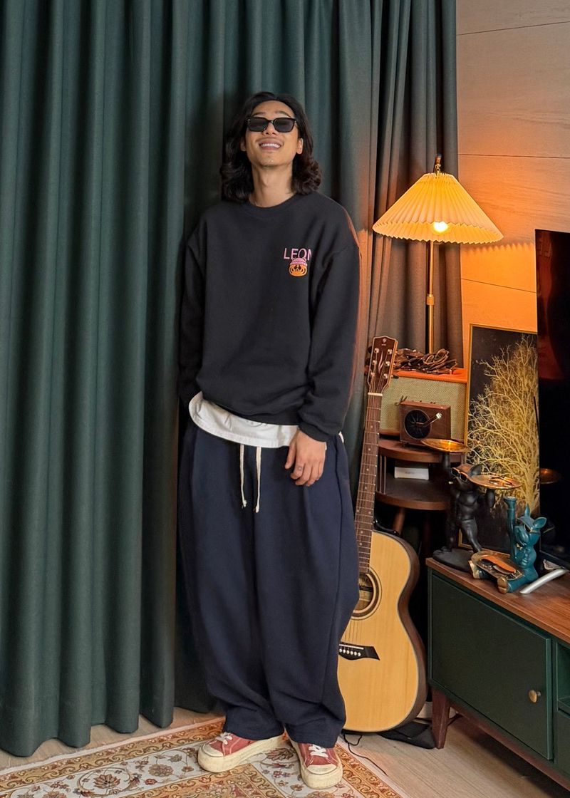Superior Pin-Tuck Sweatpants