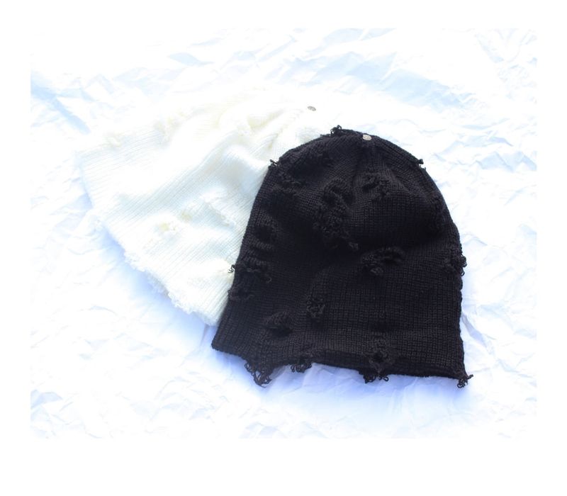 damage two way beanie (2color)