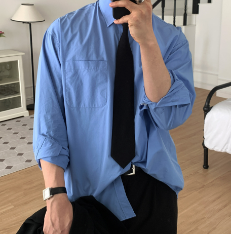 Nomace Color Basic Cotton Shirt