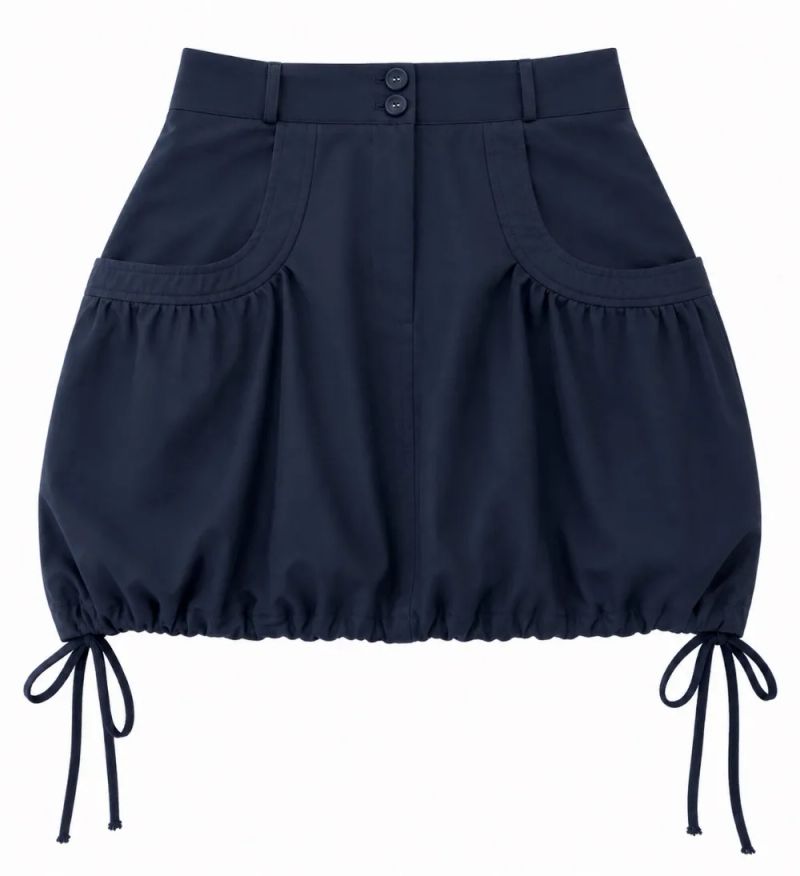 myorang（ミョラン）の「サンディパンプキンミディスカート (3color)（Skirts）」