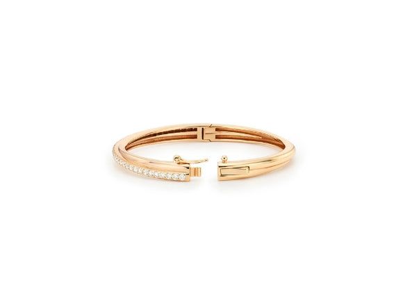 26SS★ [Premium Plating] Essence AB Twist Pave Bangle