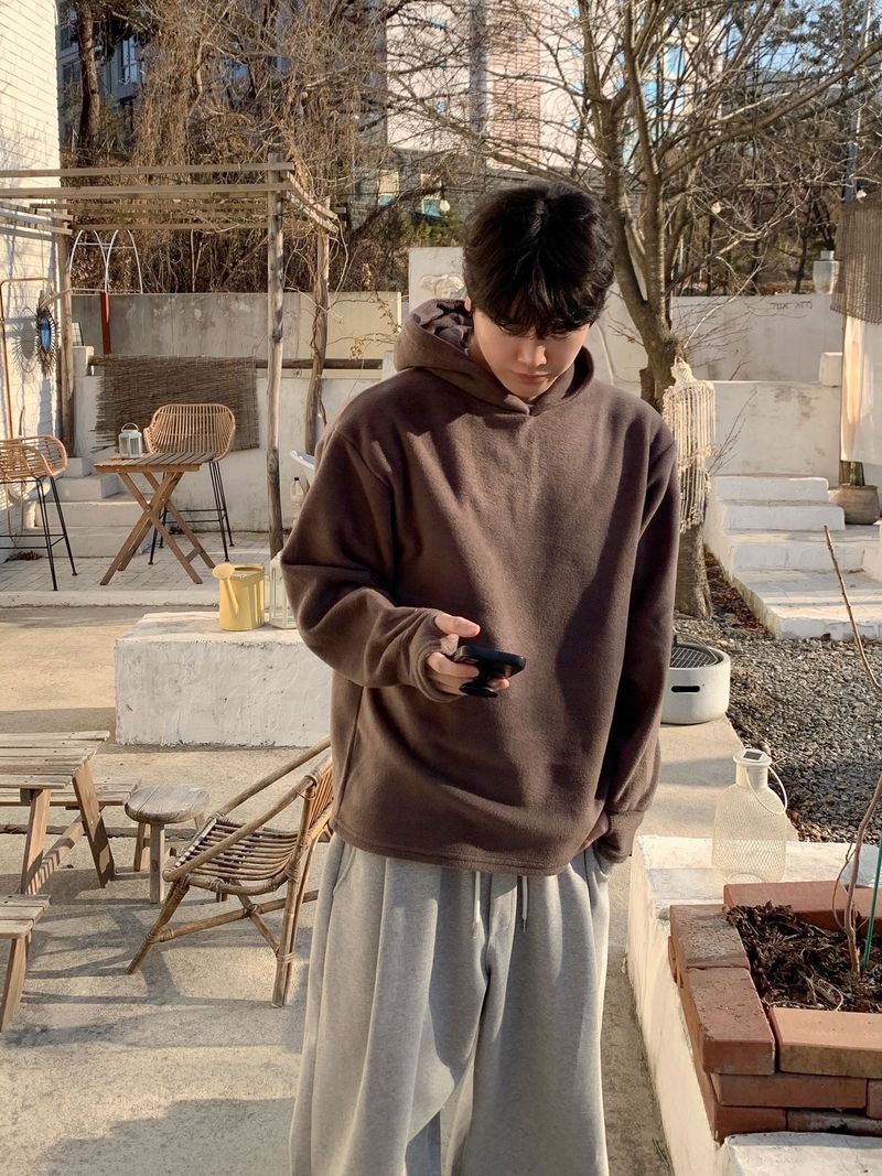  Ched fleece warmer hoodie