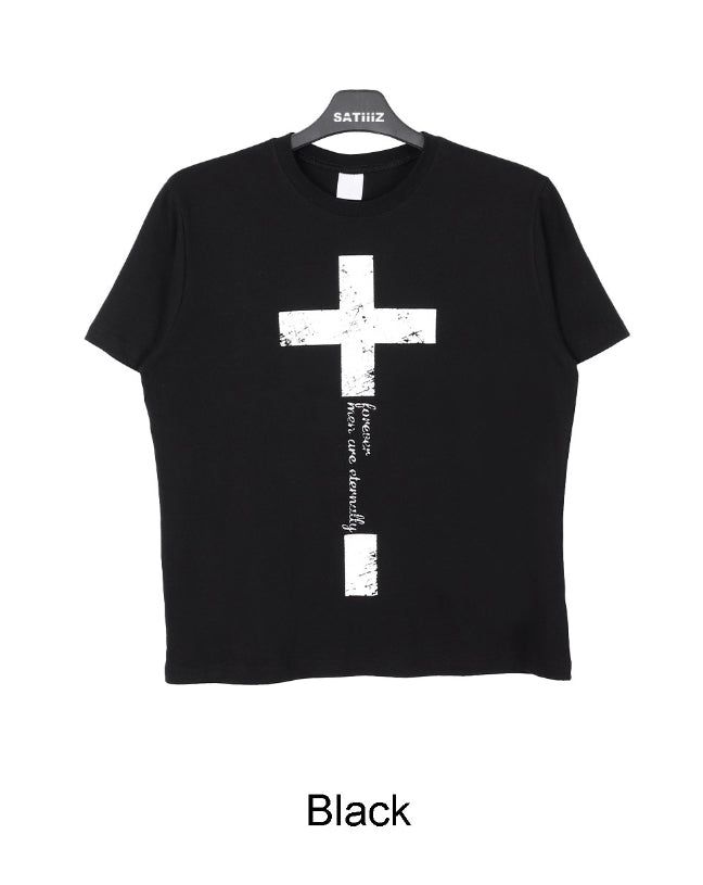 Rohef Cross short-sleeve tee