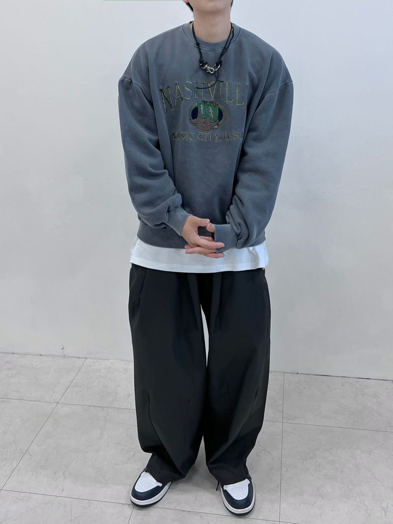 Ville pigment sweatshirts 3C
