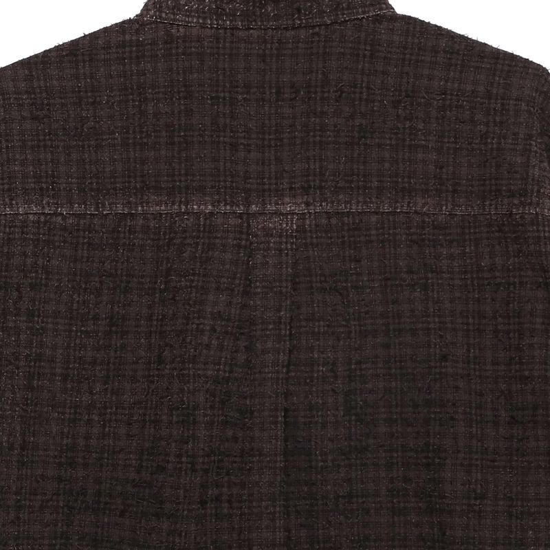FADED TEXTURE CHECK SHIRT