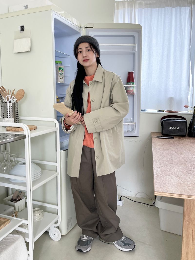Lonely Pintuck Wide Pants 
