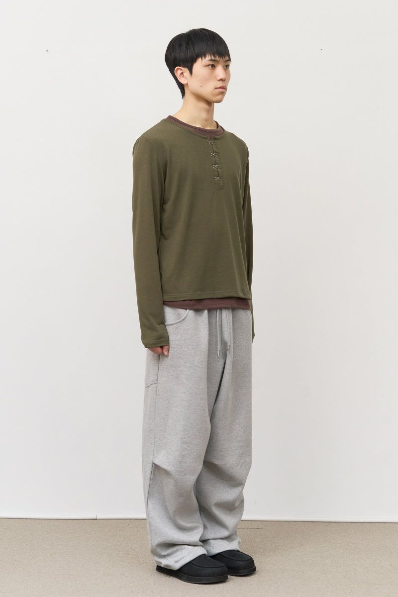 Tip Buckle Layered Longsleeve