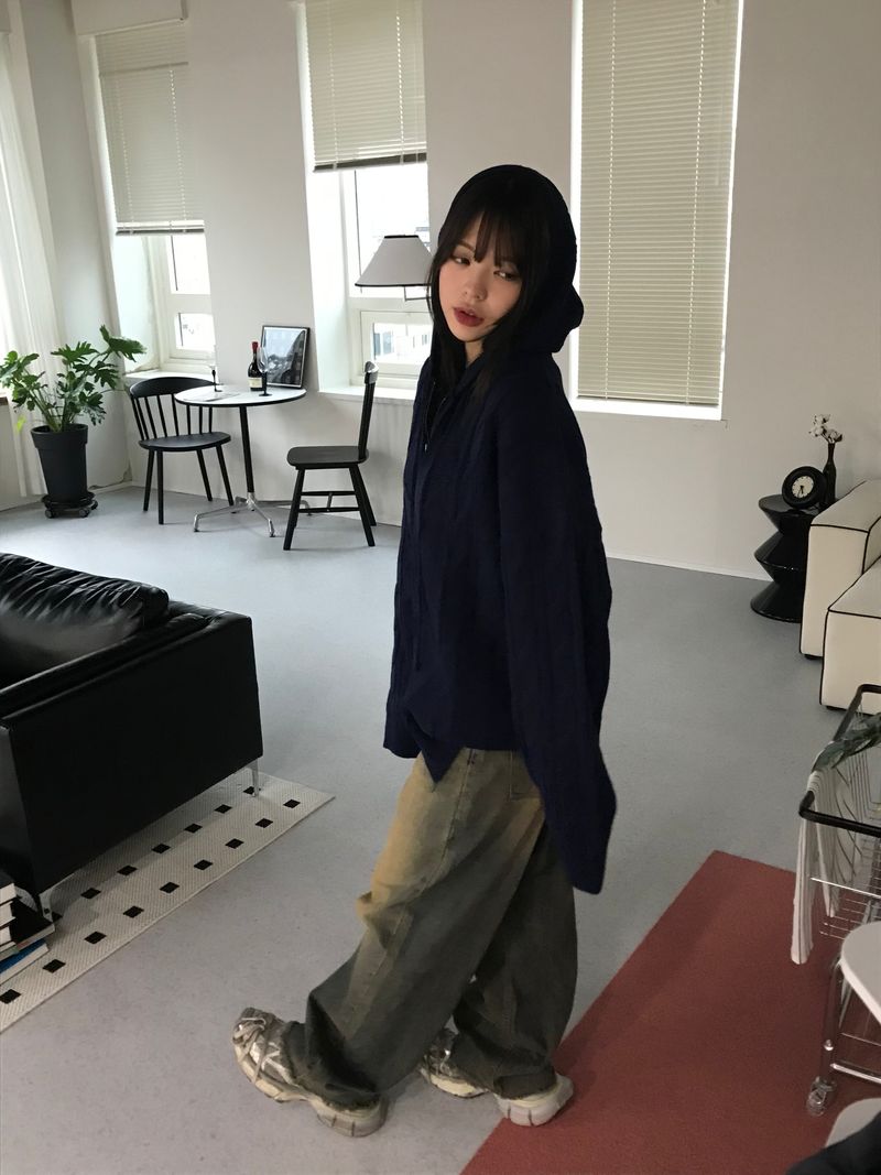 Millennial vintage wide denim