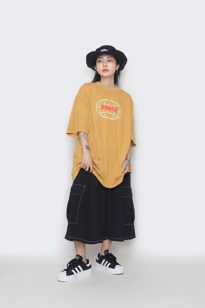 Stitch Bermuda Cargo Pants