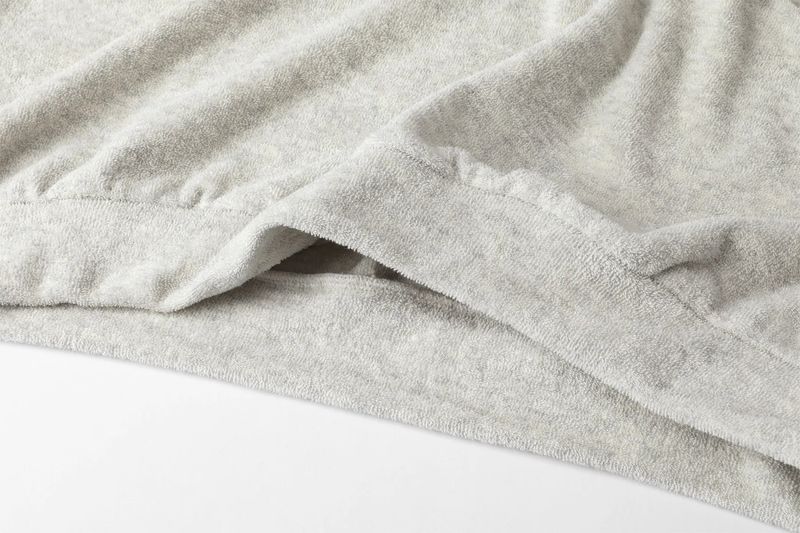 Terry block sweatshirt