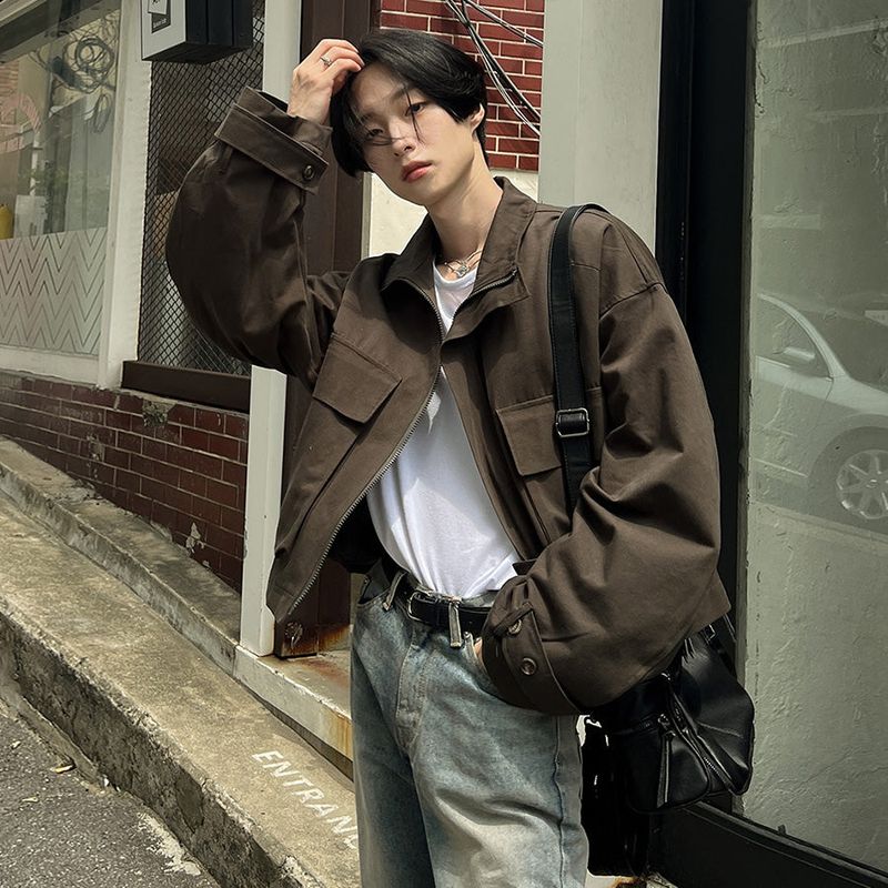 2PLAN（ツープラン）の「クロップハイミリタリージャケット (2 color)（Jackets/Outerwear）」