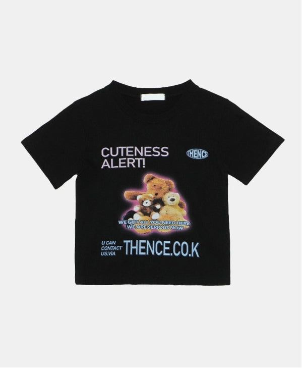 KIXI（キッシー）の「Teddy cropped T-shirt（Tops）」